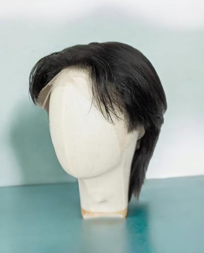 GVGFSTS Male Wig 13x6 Lace front Wig Wolf Cut Wig