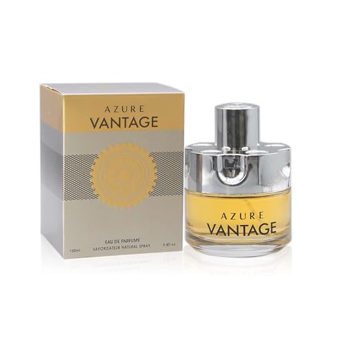 Image of Men's Cologne Azure Vantage Original Natural Spray Eau De Toilette,Long-Lasting Scent Perfume for Men Elegant Bottle - Great Holiday Gift, 3.4 Fl Oz /100 Ml