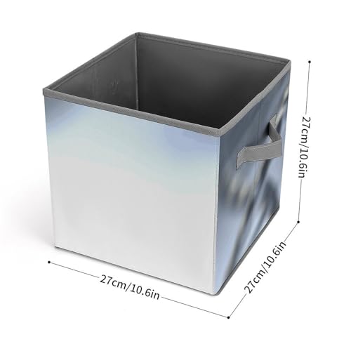 Cube de rangement pliable en tissu épais pour stocker vos couvertures