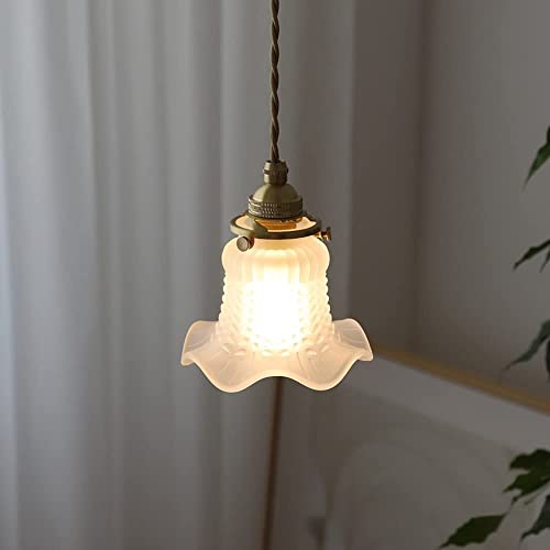 Lamp de cristal de vidrio WQHPLMD para salon y comedor elegante 3