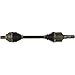 Cardone 60-8166 Remanufactured CV Constant Velocity Drive Axle Shaft