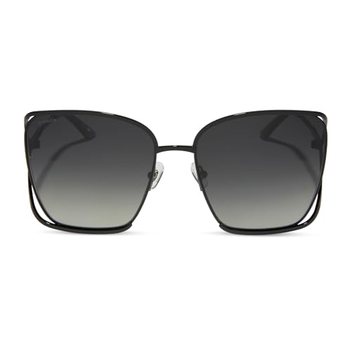 DIFF Iconica Francesca Oversized Metal Sunglasses for Women UV400 Polarized Protection3