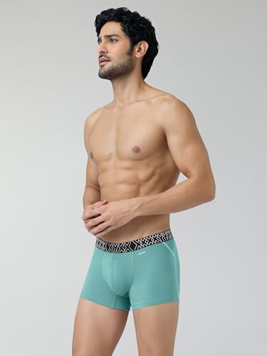 Image of XYXX Men's Super Combed Cotton Regular Fit Trunks with No Marks Waistband