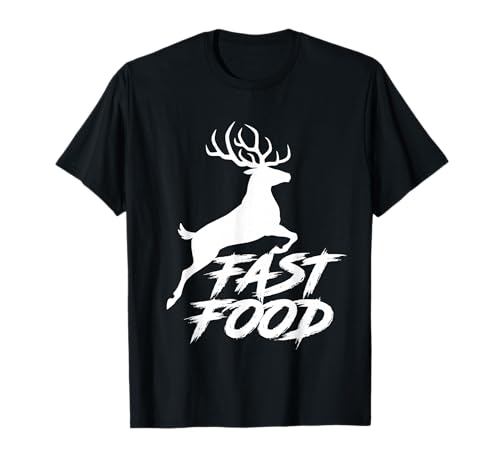 Comida rápida Funny Hunter Deer Camiseta