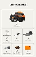 WORX Landroid Vision Cloud WR330E 2WD Mähroboter ohne Begrenzungskabel für 3000 m² (KI-Hinderniserkennung, VSLAM + 4G + RTK Cloud Navigation, Auto-Mapping, App-Steuerung, Cut-to-Zero) – Ansicht 8