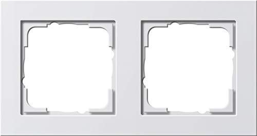 Gira Badradio RDS Unterputzradio mit Lautsprecher und E2 Rahmen reinweiß glänzend