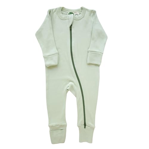 Image of PARADE Organic Essentials '2-Way' Zip Romper - Long Sleeve