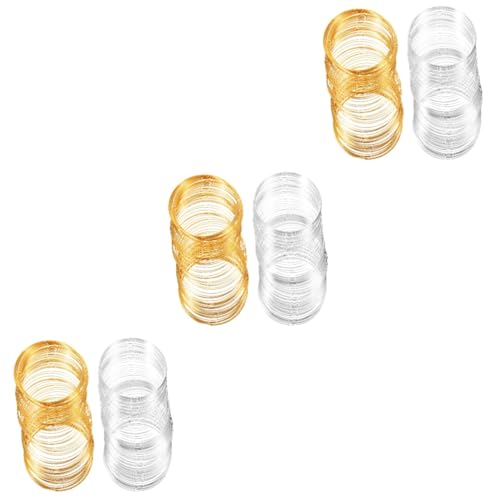 Alambre de joyería inoxidable flexible para manualidades de bisutería, 6 rollos