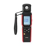 UT381A Intelligent Bluetooth Communication Handheld Digital Illuminance Meter/400000lx Lux Meter/99 Sets Of Data Storage