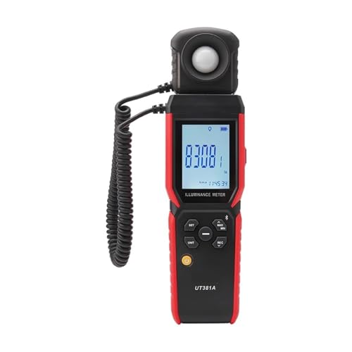 UT381A Intelligent Bluetooth Communication Handheld Digital Illuminance Meter/400000lx Lux Meter/99 Sets Of Data Storage