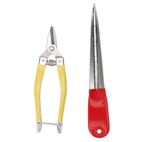 Fdit Professional Wicker Repair Tool Kit, Scissor Pry Tool for Rattan Weaving Furniture Repair and Maintenance