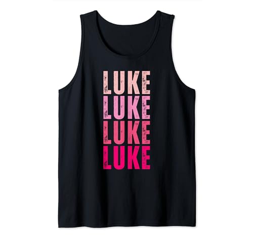 Personalized Name Luke I Love Luke Vintage Tank Top