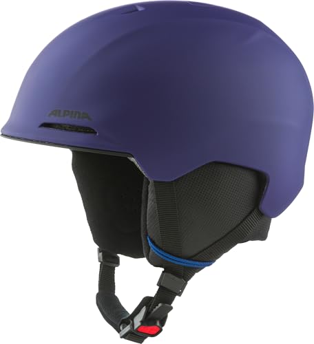 Casco de esquí para niños ALPINA Brix Jr en color Midnight Purple talla S