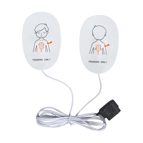 Électrodes d'entraînement AED XFT-120G taille enfant pour défibrillateur de formation