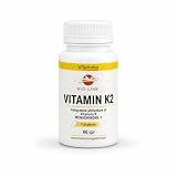 Vitamin K2 - Integratore di vitamina K Menachinone-7, 60 COMPRESSE da 200 mcg