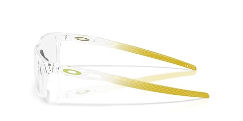 Image of Oakley Mens OX8174F Hex Jector Low Bridge Fit Rectangular Eyeglasses