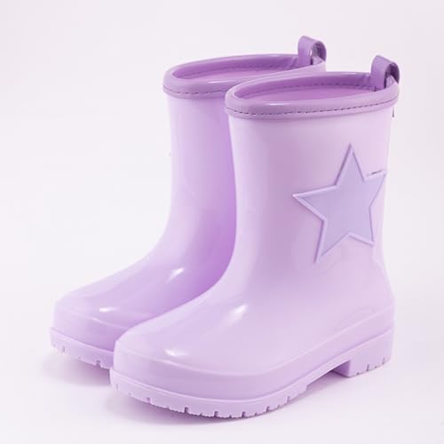 Bottes imperméables en caoutchouc enfant avec fermeture facile