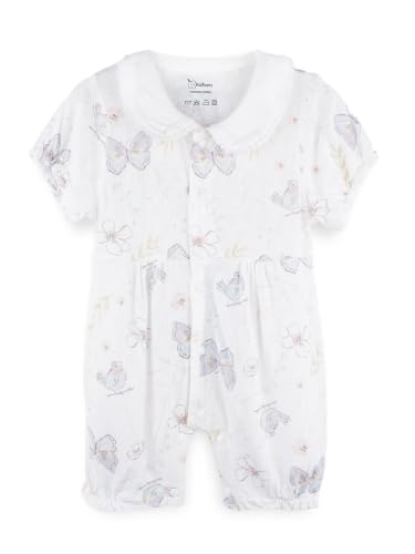 Image of Kidbea Bamboo Viscose Baby Romper, Half Sleeves Printed Bodysuit for Kids