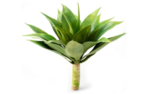 Velener Outdoor Artificial Agave Plant: Faux Unpotted Agave Plant For Home Decor, Realistic Uv Resistant Fake Agave Plant For Outdoor/Indoor Decor, 22 Inches, Set Of 1 #TOP4