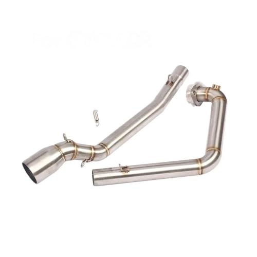 Tubo de escape medio de 51mm para moto GSXR150 GSXS150 y GSXR125