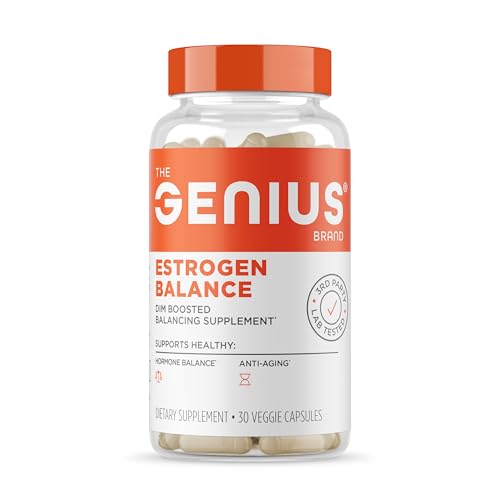 Genius Estrogen Balance, Dim Supplement - Blocker...