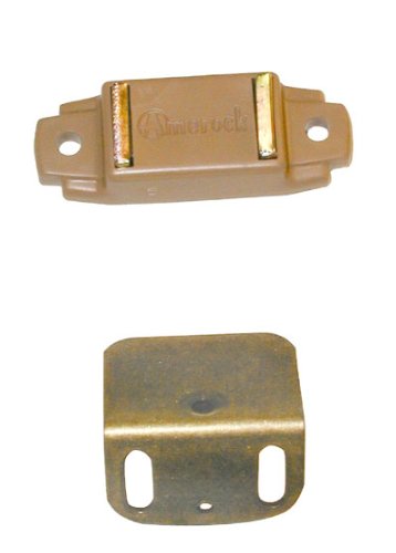 Amerock Magnetic Catch for Overlay Cabinet Door Tan (1)
