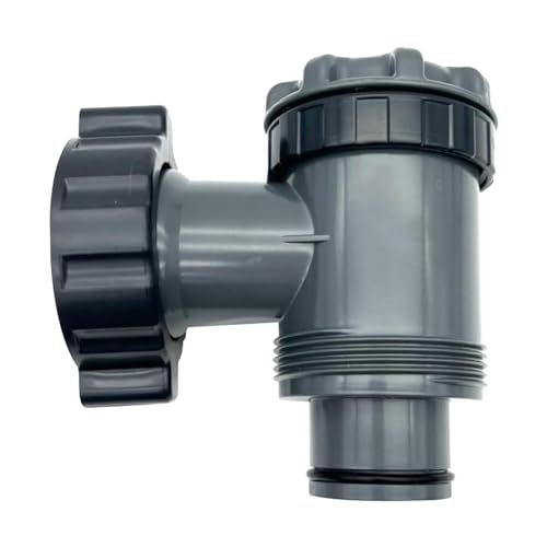Shunfaji Vanne de entrée/Sortie pour Compatible avec Coleman, Intex, Bestway, Pompe de Filtre de Piscine Hors Sol, pièces de Rechange de Pompe de Piscine,...