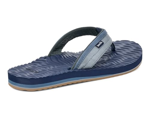 Image of Sanuk Mens Ziggy Plush | Flip Flops for Men | Mens Sandals | Beach Sandals | Supportive & Lightweight | Comfort Footbed