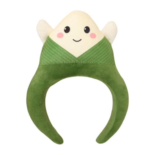 Bandeau zongzi de qualité en peluche douce pour événements thématiques