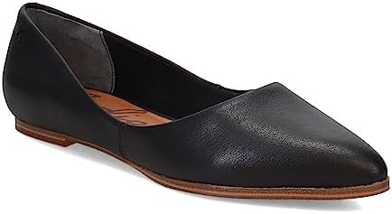 ZODIAC Women's Hill Slip On Pointed Toe Flat,Black,7.5 | Image 3