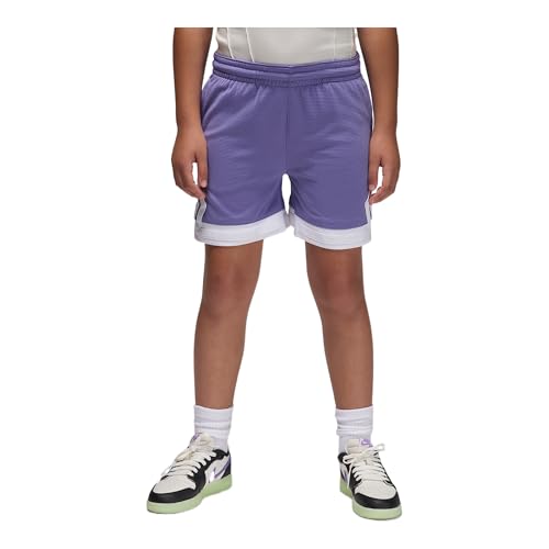 Jordan Dri-FIT Big Kids' Diamond Shorts (Dusty Amethyst)