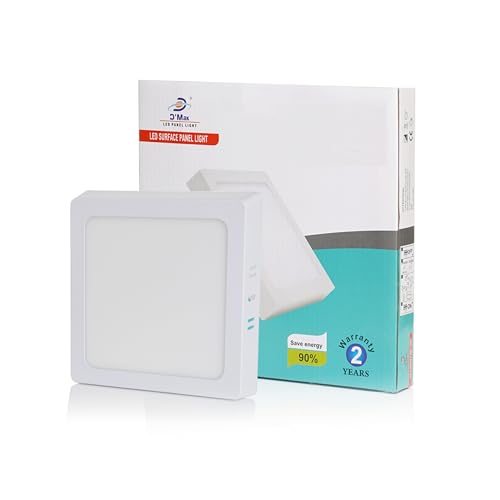 Image of D'Mak 18 Watts Square Led Surface Panel Light for Indoor Lighting- Cool White, Pack of 15