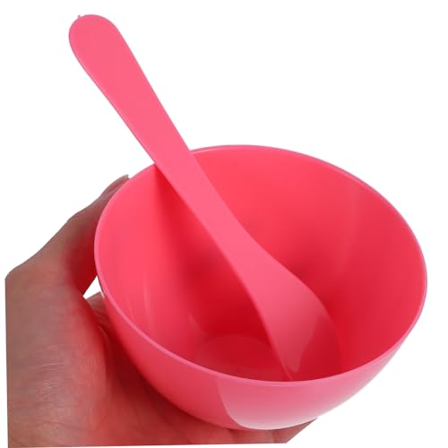 Juego de 5 tazones de mezcla de mascarilla de plástico miniatura 3