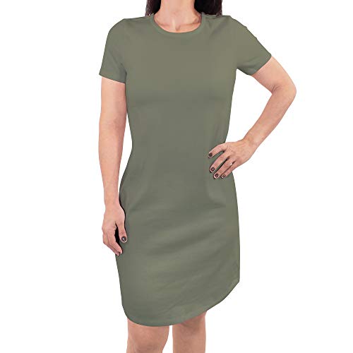 Image of Touched by Nature Girls, Toddler, Baby and Womens Organic Cotton Short-Sleeve and Long-Sleeve Dresses