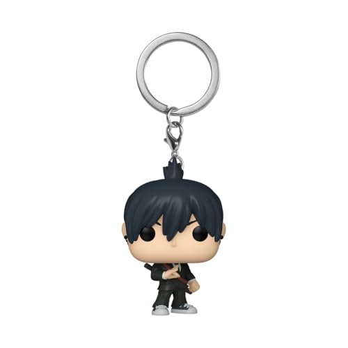 Figurine Funko Pop Keychain porte clé Chainsaw Man Aki - vue 2