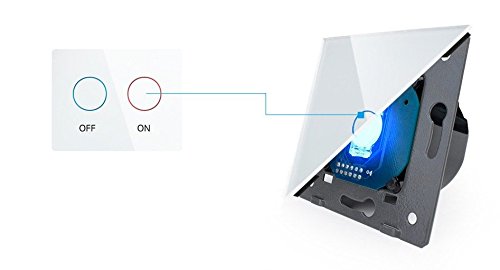 LIVOLO - Interruttore A Parete Bianco Per Luce Tattile (senza - Foto 4