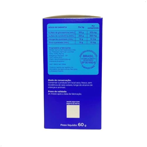 Condroplex 1000 Suplemento Avert - 60 Comprimidos