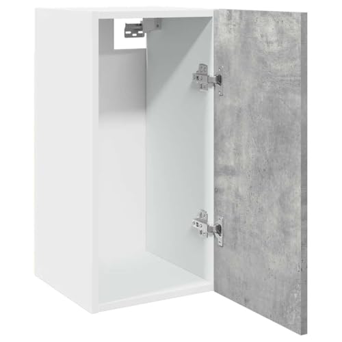 Armoire murale en ciment gris meuble de salle de bain 60cm - 6