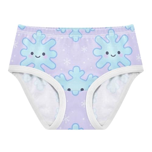Girls' Briefs Organic Underwear for Baby Girls Snowflake
