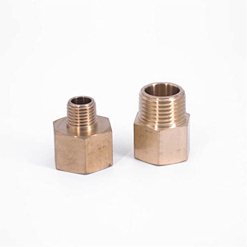Conector de instalación de tubería de latón NPT reductor hexagonal No8 agua y gas 6