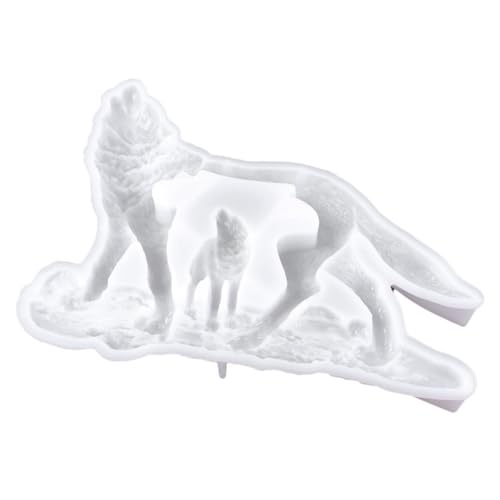 Gadpiparty Molde de Silicona Epoxi con Diseño de para Manualidades DIY Resistente y Fácil de Desmoldar para Resina Epoxi y Regalos Creativos