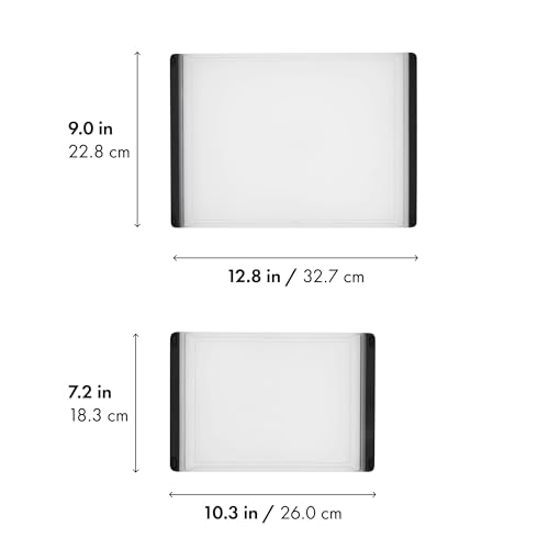 OXO Good Grips 2-Piece Cutting Board Set, Cutting Boards for Kitchen Prep, Non-Porous Double-Sided Design, Dishwasher-Safe, Durable Kitchen Essentials by OXO - Image 8