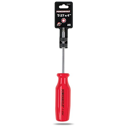 Powerbuilt 646020 Maxi-Grip Handle Star Screwdriver, T-27 x 4"