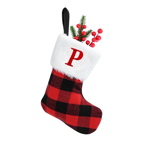 home faux fur christmas stocking