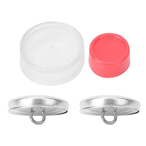 Boutons de couverture 25mm dos plat pour fournitures art