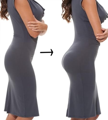 VENDAU Modelador de Bumbum Acolchoado com Almofadas de Bumbum Modelador de Bumbum com Almofadas de Q