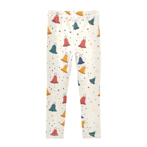 Girls Leggings Bell Christmas Toddler Girls Clothes Leggings for Girls Toddler Girls Leggings 3-4T2