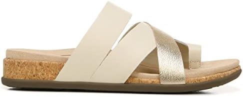 Vionic Luelle Women's Slide Orthotic Sandals Cream - 8.5 Medium | Image 4