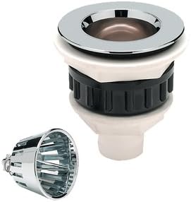 Straight Sink Drain - Model SW-6 - 1"ID, 2-7/8" Flange, 2" Cut Out