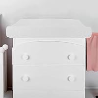 Copri Fasciatoio In Spugna Babysanity 100% Cotone - Universale, Rosa, Made In Italy